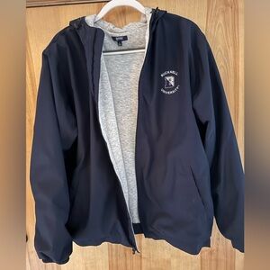 Official Bucknell University navy blue Men’s windbreaker jacket / size L